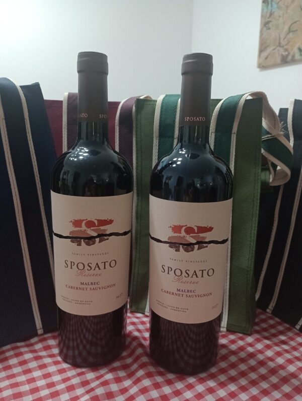 Combo Día del Padre: Wine Bag + 2 Sposato Reserve