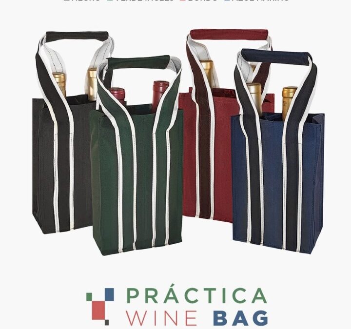 NUEVO PRODUCTO! Wine Bag para transportar tus vinos con estilo