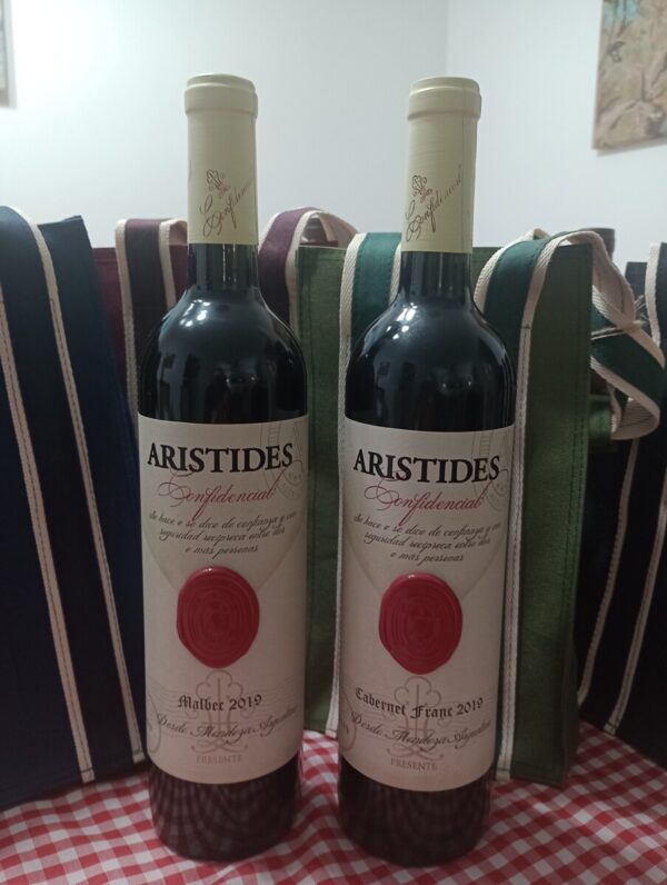 Combo Día del Padre: Wine Bag + 2 Aristides Confidencial 2019