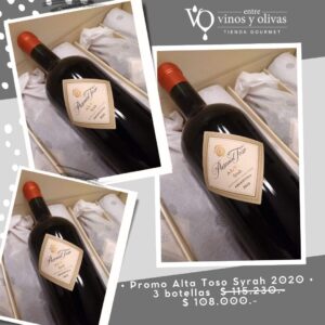 Promoción Especial Pack Alta Toso Syrah 2020